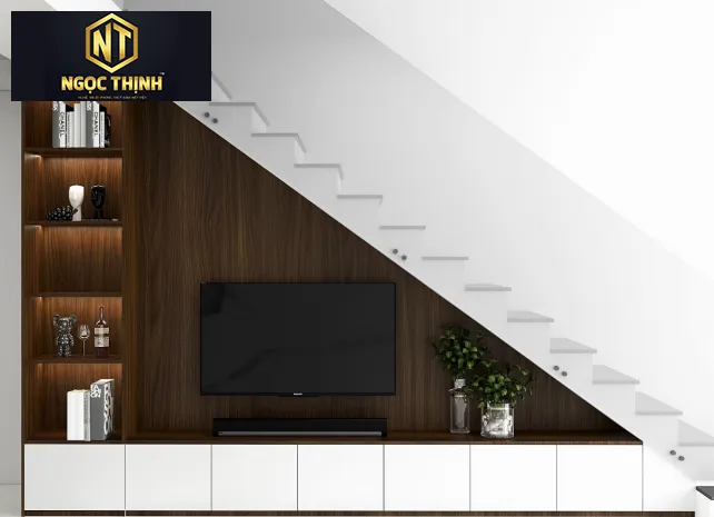 Xưởng Nội Thất Ngọc Thịnh Long Thành - Những sáng tạo làm tủ gầm cầu thang cực chất